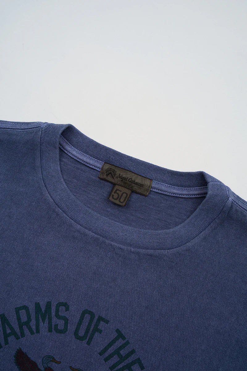 Nigel Cabourn - 6oz PRINT T-SHIRT - FARMER