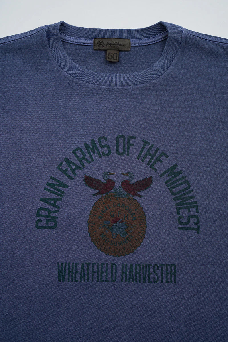 Nigel Cabourn - 6oz PRINT T-SHIRT - FARMER