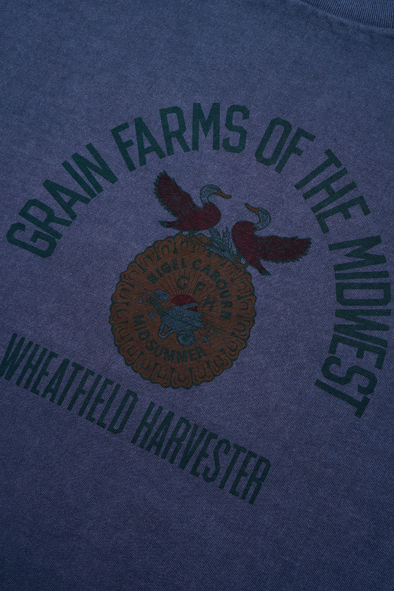 Nigel Cabourn - 6oz PRINT T-SHIRT - FARMER
