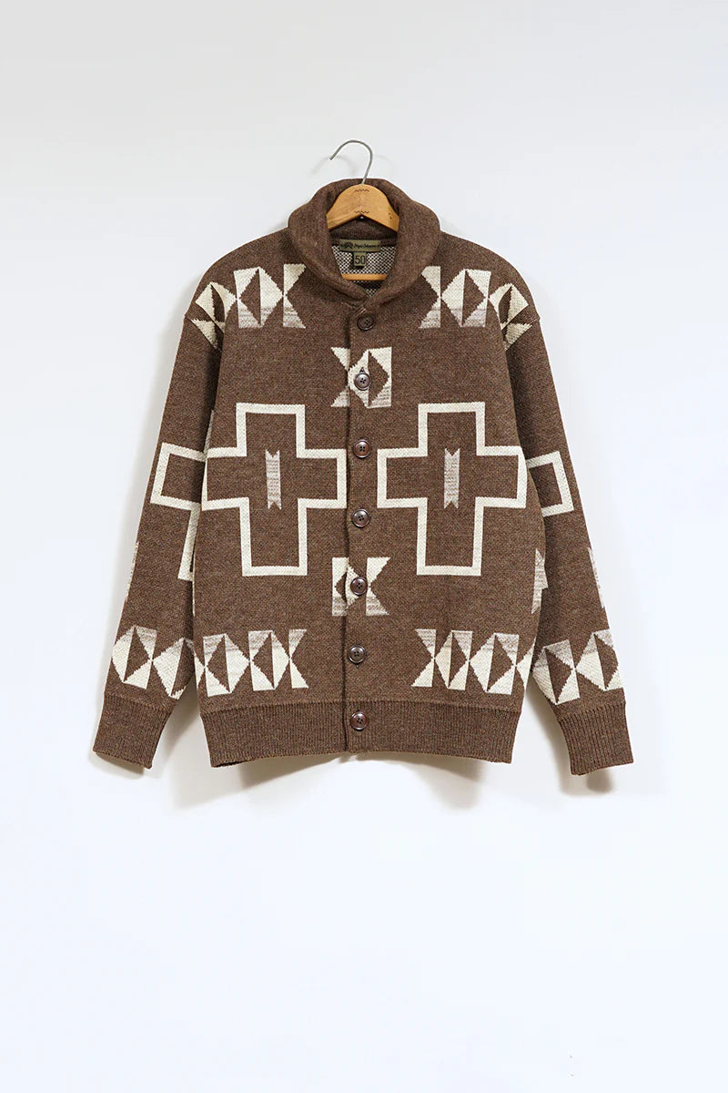 Nigel Cabourn - TRIBAL CARDIGAN - WOOL