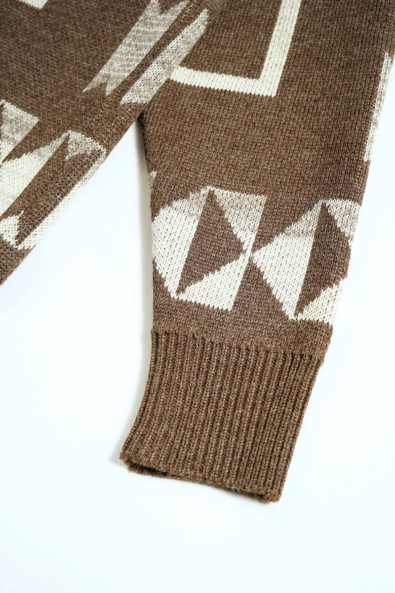 Nigel Cabourn - TRIBAL CARDIGAN - WOOL