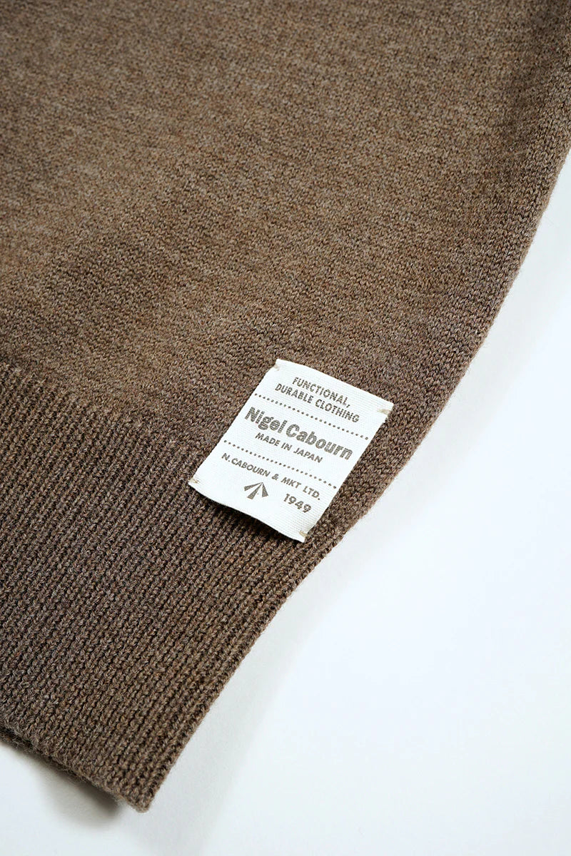 Nigel Cabourn - NORDIC SWEATER - SNOW PATTERN REVERSIBLE