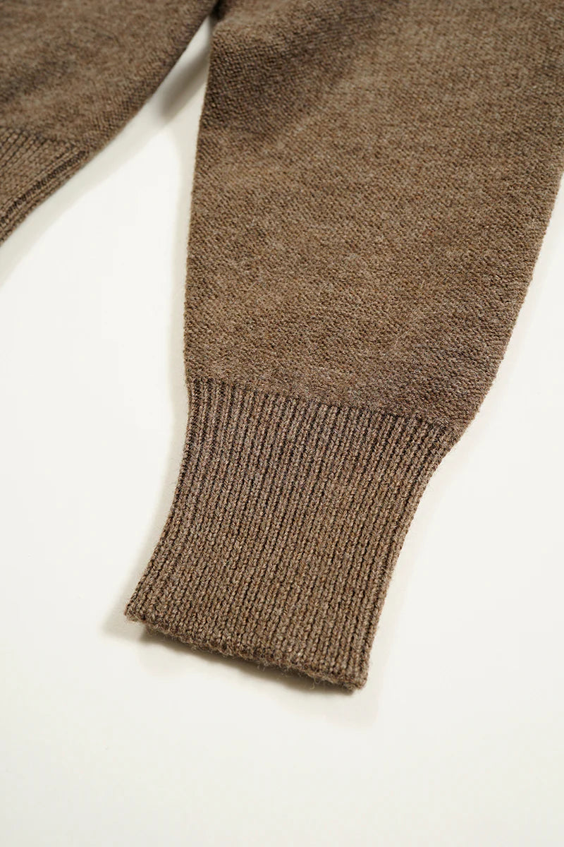 Nigel Cabourn - NORDIC SWEATER - SNOW PATTERN REVERSIBLE