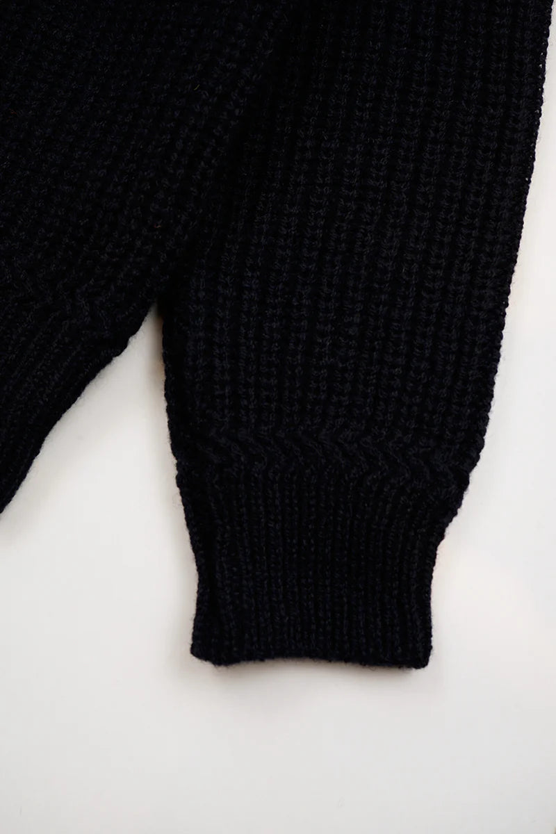 Nigel Cabourn - K-12 FISHERMAN SWEATER - MADE IN ENGLAND