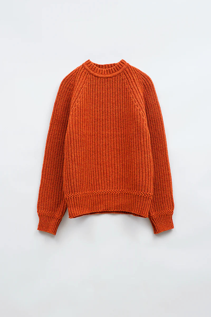Nigel Cabourn - K-12 FISHERMAN SWEATER - MADE IN ENGLAND