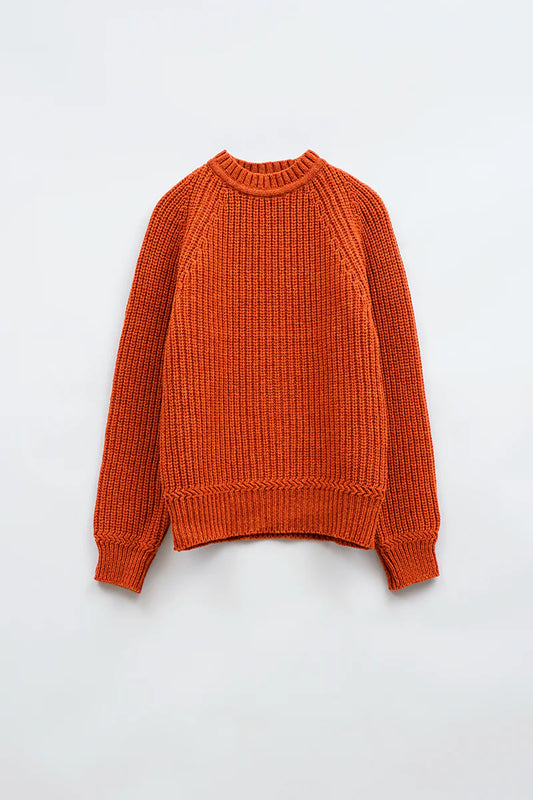 Nigel Cabourn - K-12 FISHERMAN SWEATER - MADE IN ENGLAND