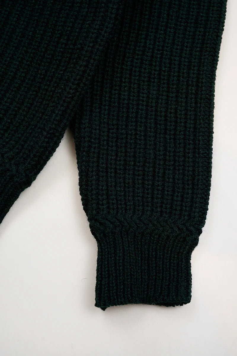Nigel Cabourn - K-12 FISHERMAN SWEATER - MADE IN ENGLAND