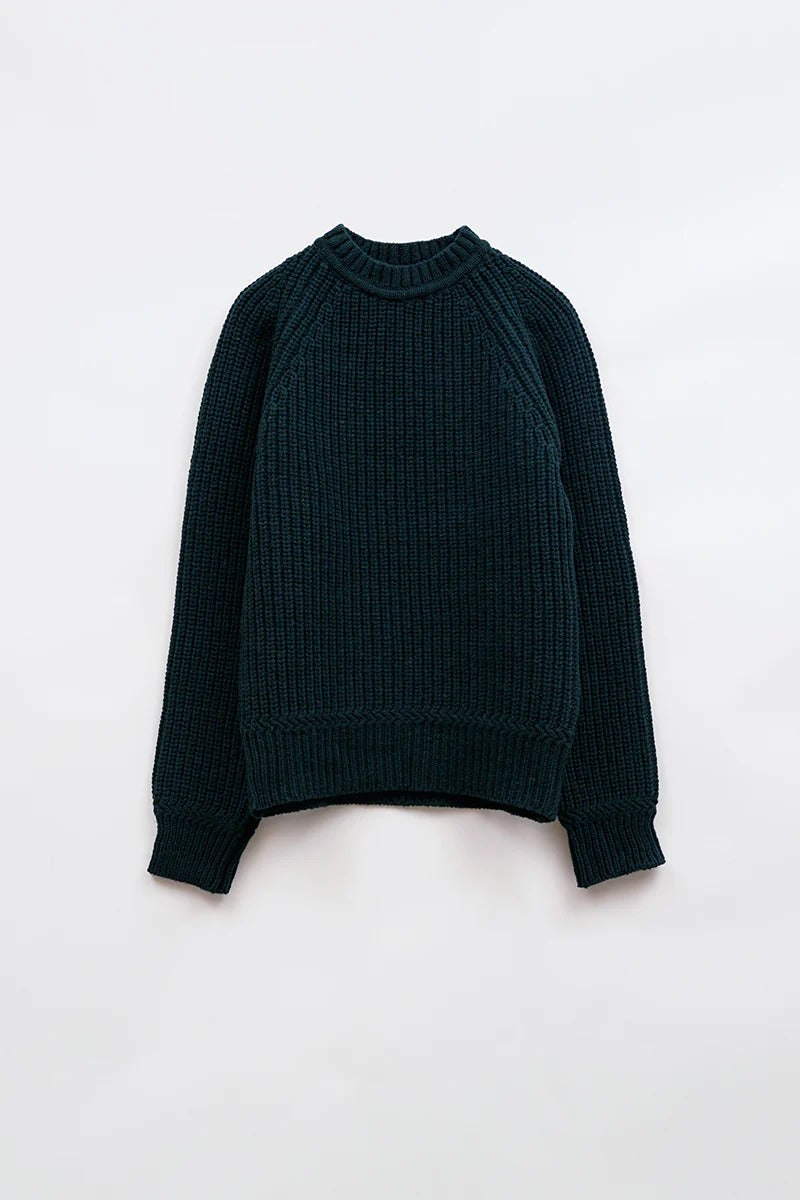 Nigel Cabourn - K-12 FISHERMAN SWEATER - MADE IN ENGLAND