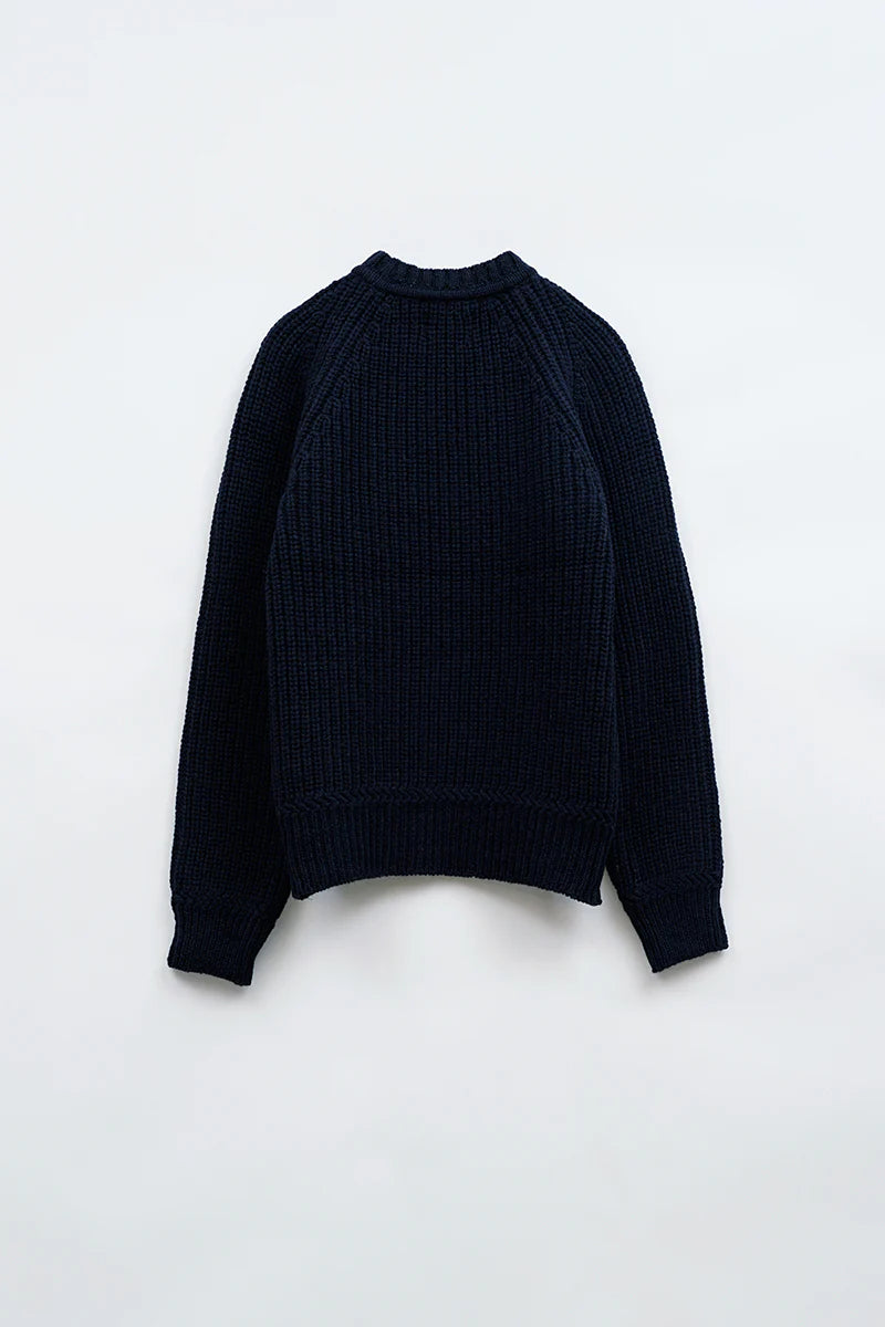 Nigel Cabourn - K-12 FISHERMAN SWEATER - MADE IN ENGLAND