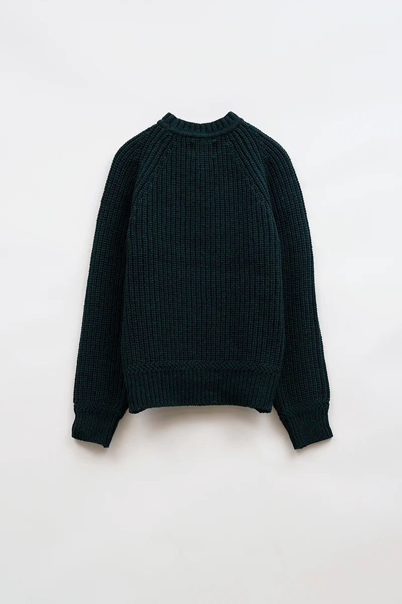 Nigel Cabourn - K-12 FISHERMAN SWEATER - MADE IN ENGLAND