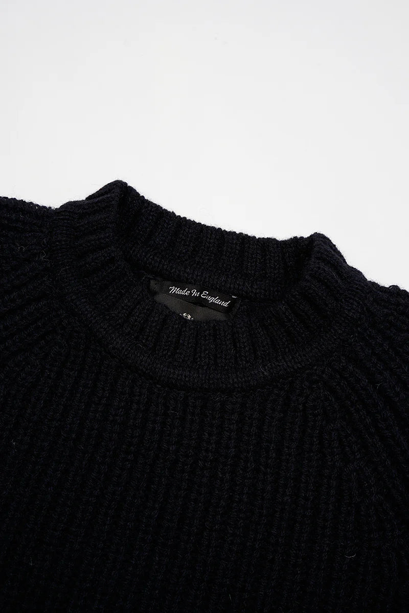 Nigel Cabourn - K-12 FISHERMAN SWEATER - MADE IN ENGLAND