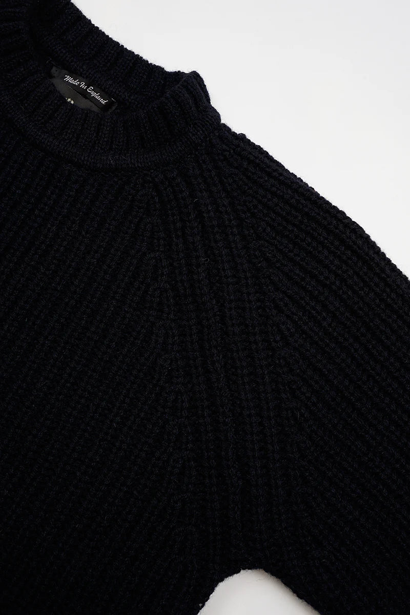 Nigel Cabourn - K-12 FISHERMAN SWEATER - MADE IN ENGLAND