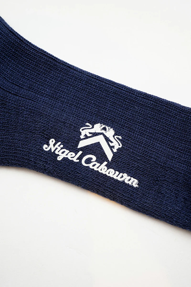 Nigel Cabourn - ACC-20 RIBBED WOOL SOCK - MADE IN ENGLAND