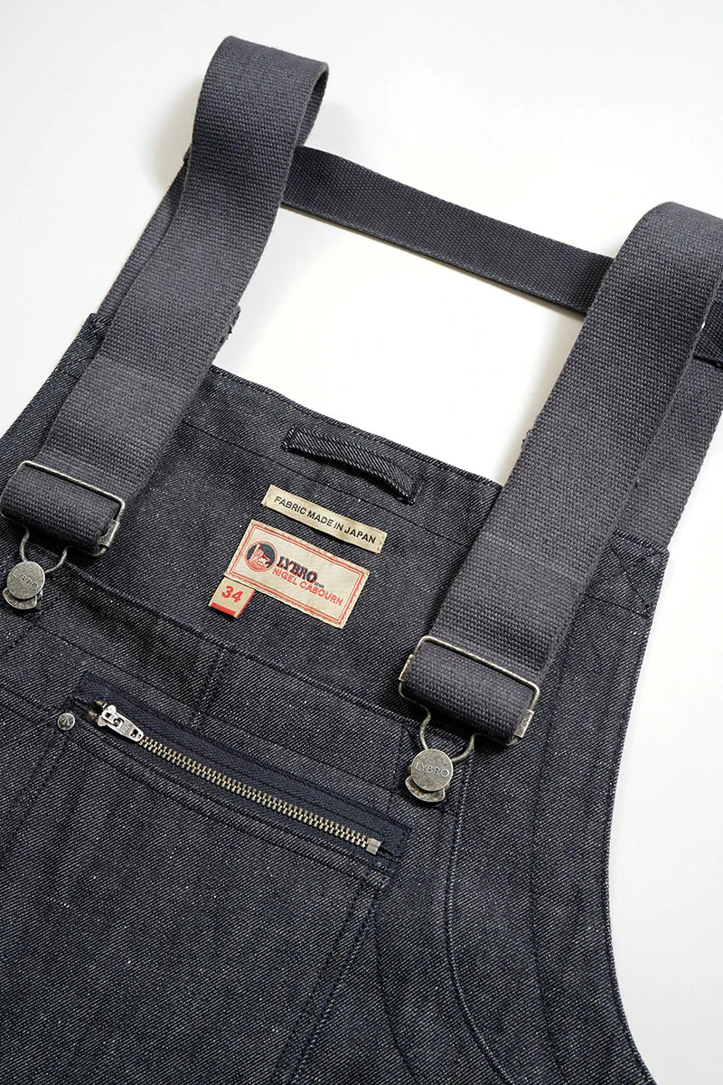 Nigel Cabourn LYBRO - PT01-01 DUNGAREE - DENIM