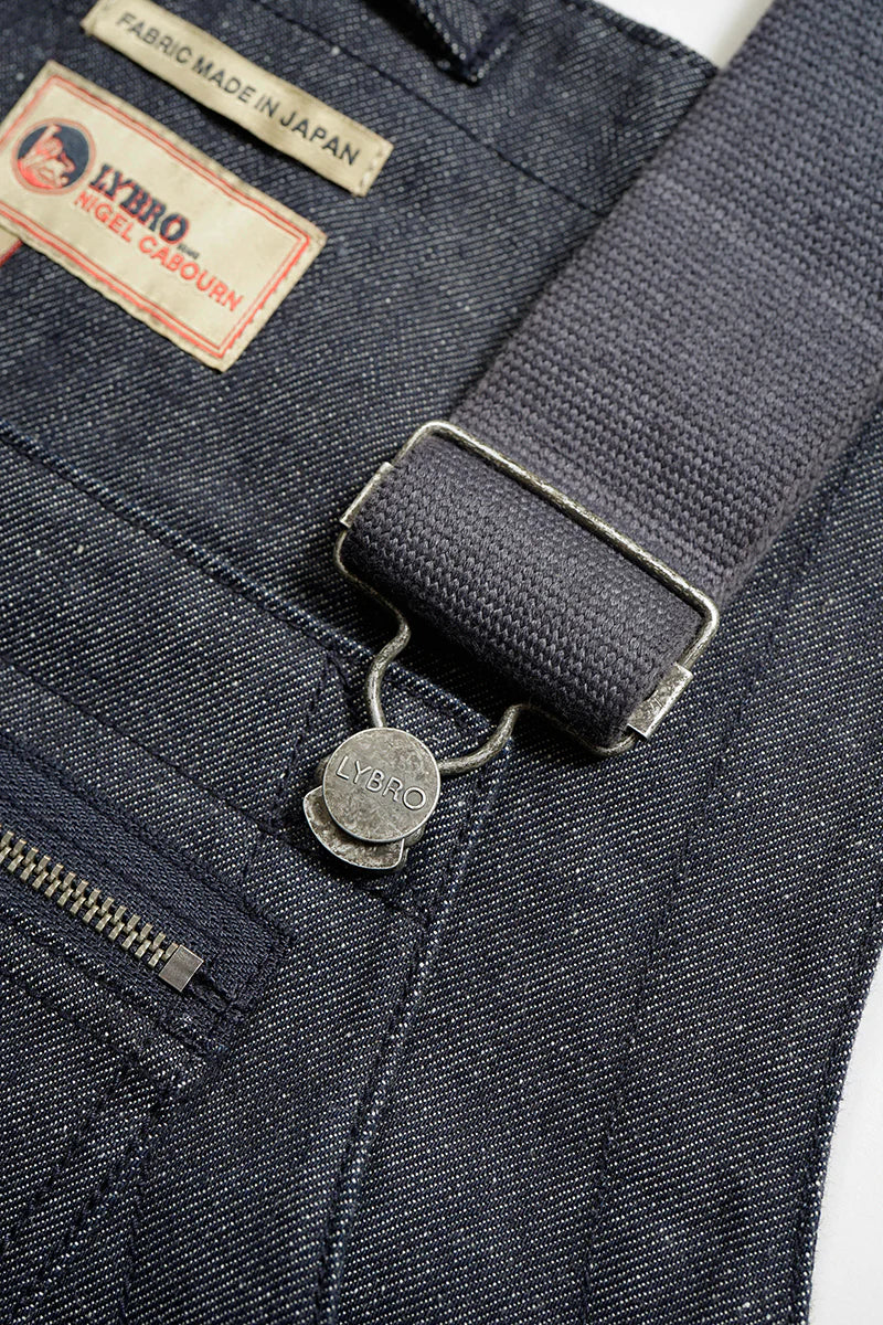 Nigel Cabourn LYBRO - PT01-01 DUNGAREE - DENIM