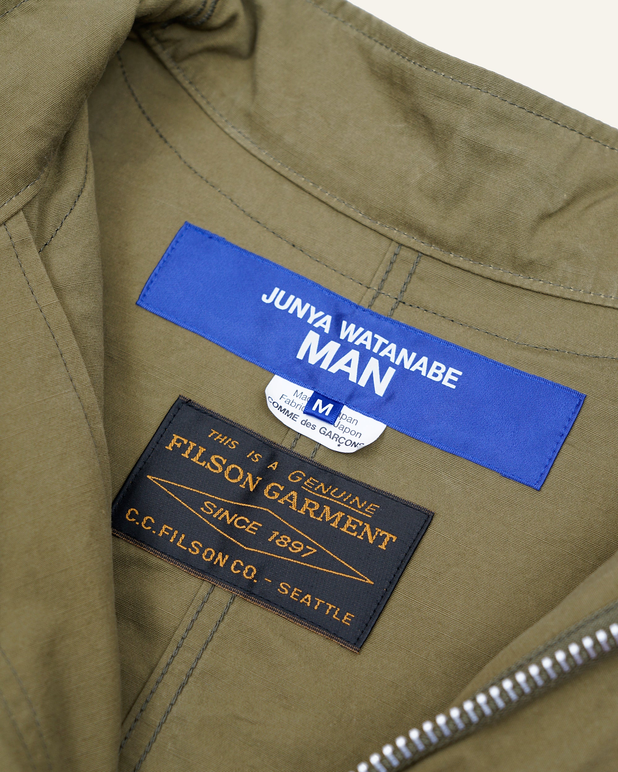 JUNYA WATANABE MAN × FILSON - WP CO016 051 - KHAKI/RED BLACK