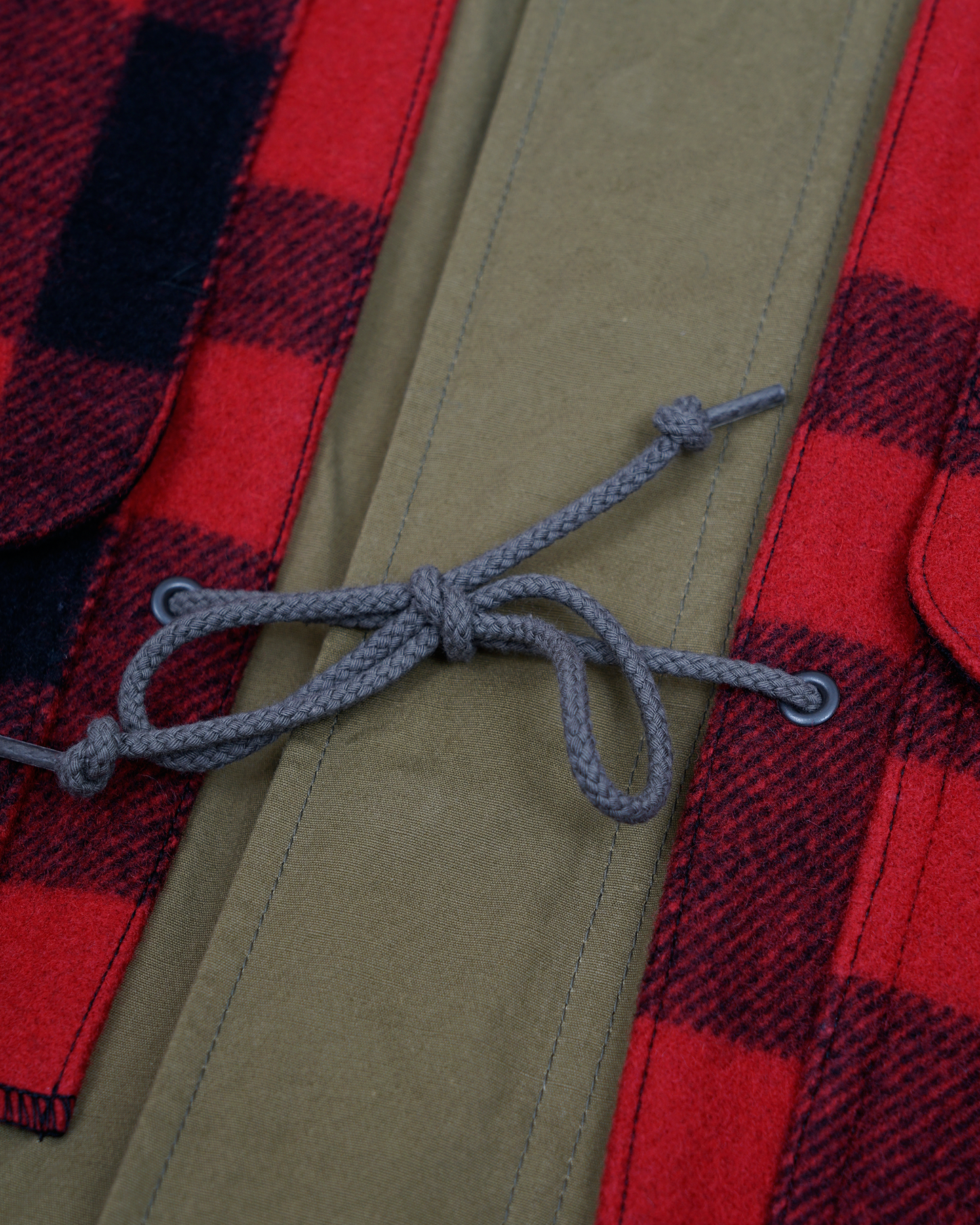 JUNYA WATANABE MAN × FILSON - WP CO016 051 - KHAKI/RED BLACK
