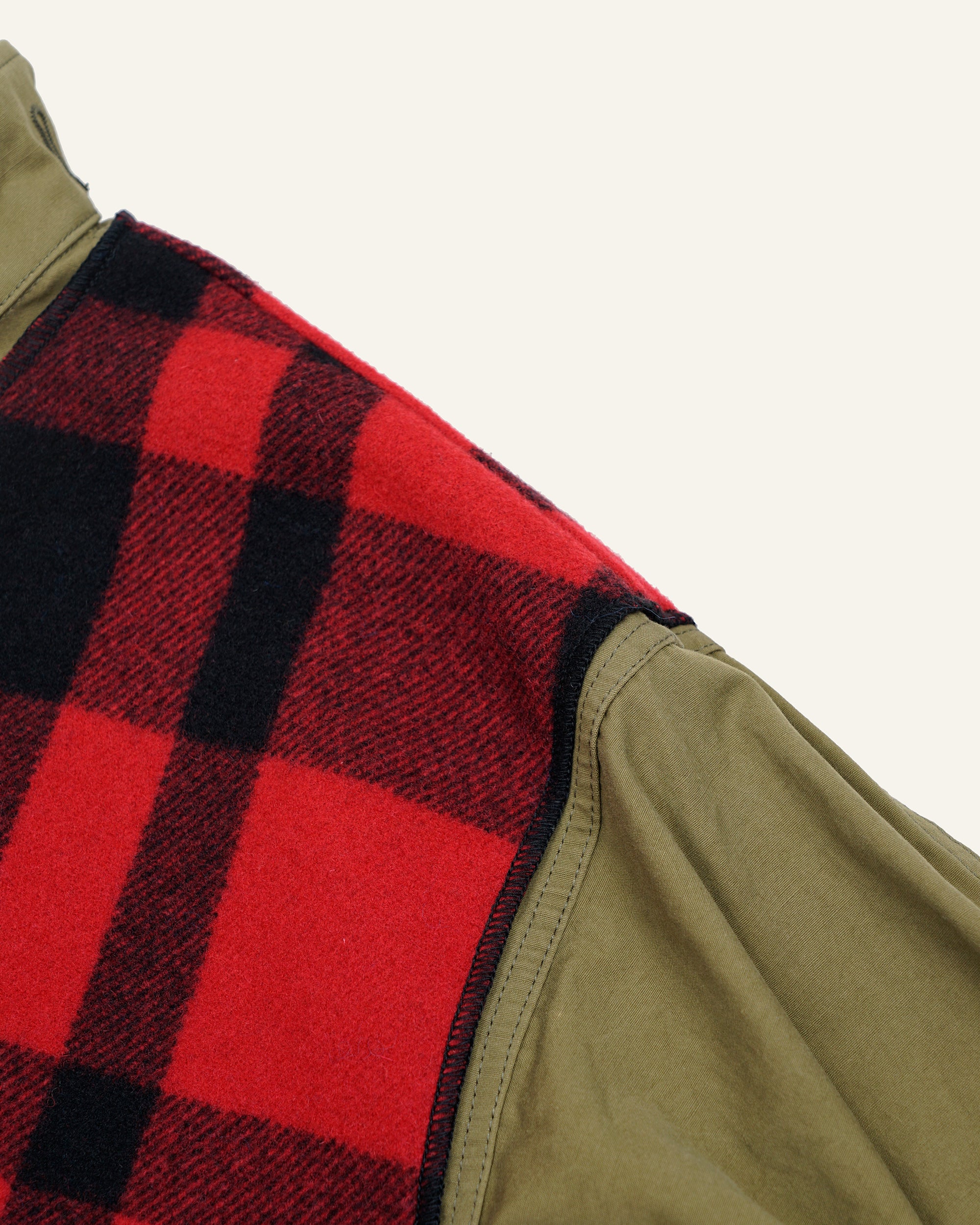 JUNYA WATANABE MAN × FILSON - WP CO016 051 - KHAKI/RED BLACK