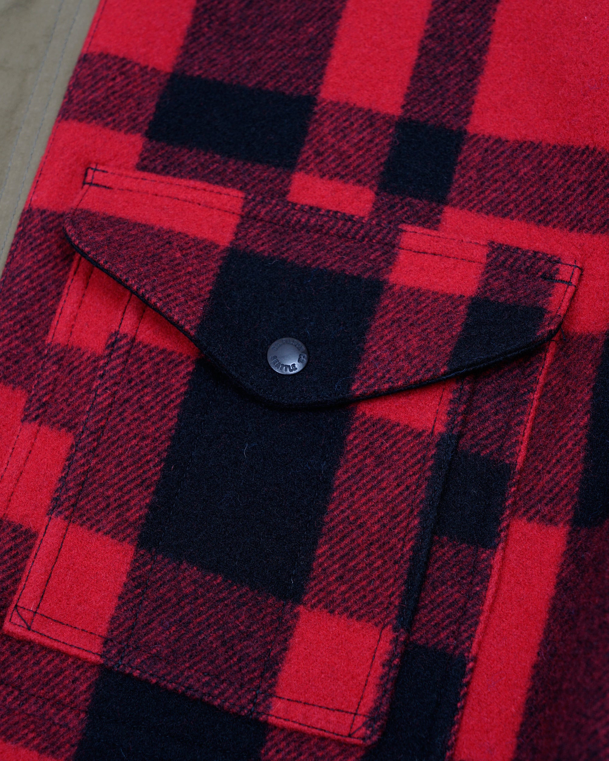 JUNYA WATANABE MAN × FILSON - WP CO016 051 - KHAKI/RED BLACK