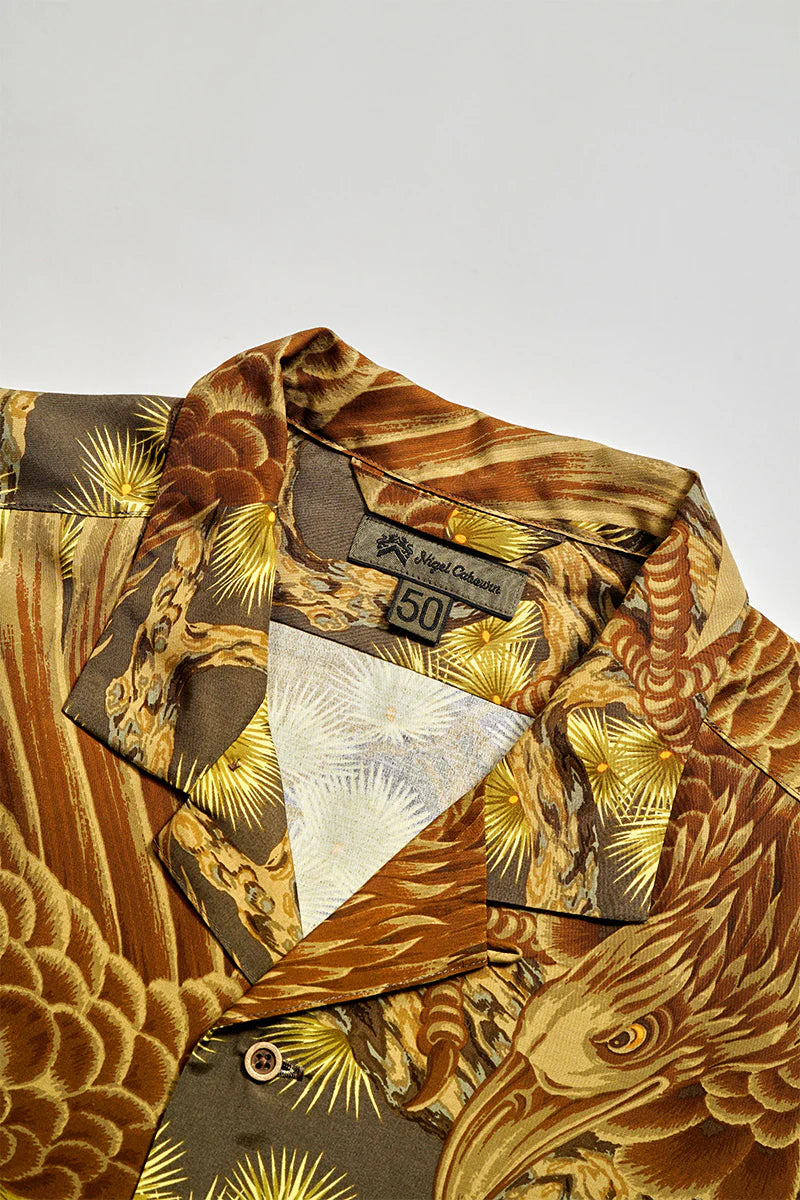 Nigel Cabourn - ALOHA SHIRT - EAGLE