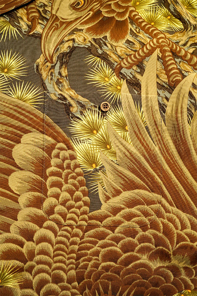 Nigel Cabourn - ALOHA SHIRT - EAGLE