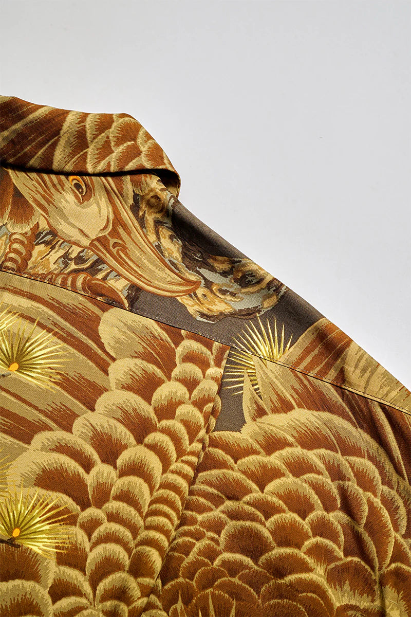 Nigel Cabourn - ALOHA SHIRT - EAGLE