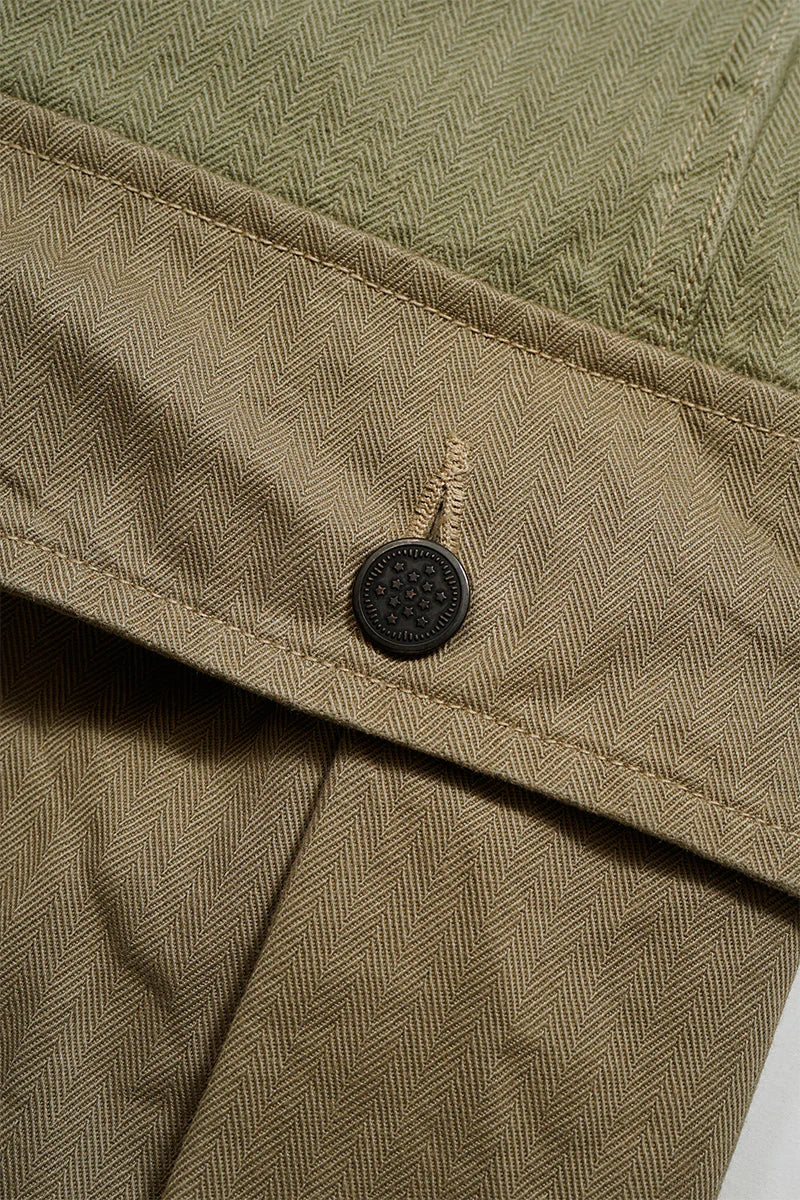 Nigel Cabourn - 40s MONKEY PANT - MIX HERRINGBONE