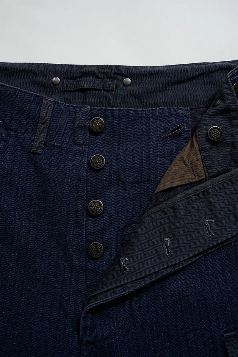 Nigel Cabourn - 40s MONKEY PANT - MIX HERRINGBONE