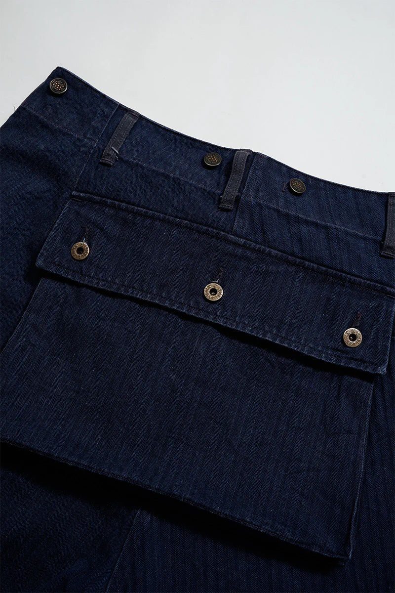 Nigel Cabourn - 40s MONKEY PANT - MIX HERRINGBONE