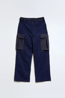 Nigel Cabourn - 40s MONKEY PANT - MIX HERRINGBONE
