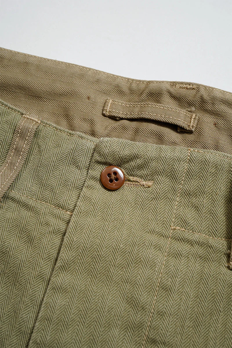Nigel Cabourn - 40s MONKEY PANT - MIX HERRINGBONE