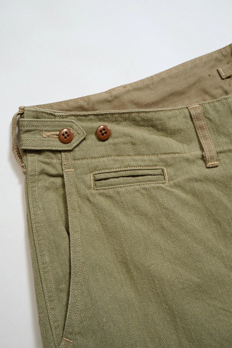 Nigel Cabourn - 40s MONKEY PANT - MIX HERRINGBONE