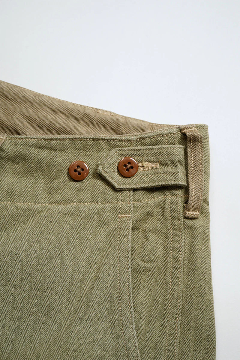 Nigel Cabourn - 40s MONKEY PANT - MIX HERRINGBONE