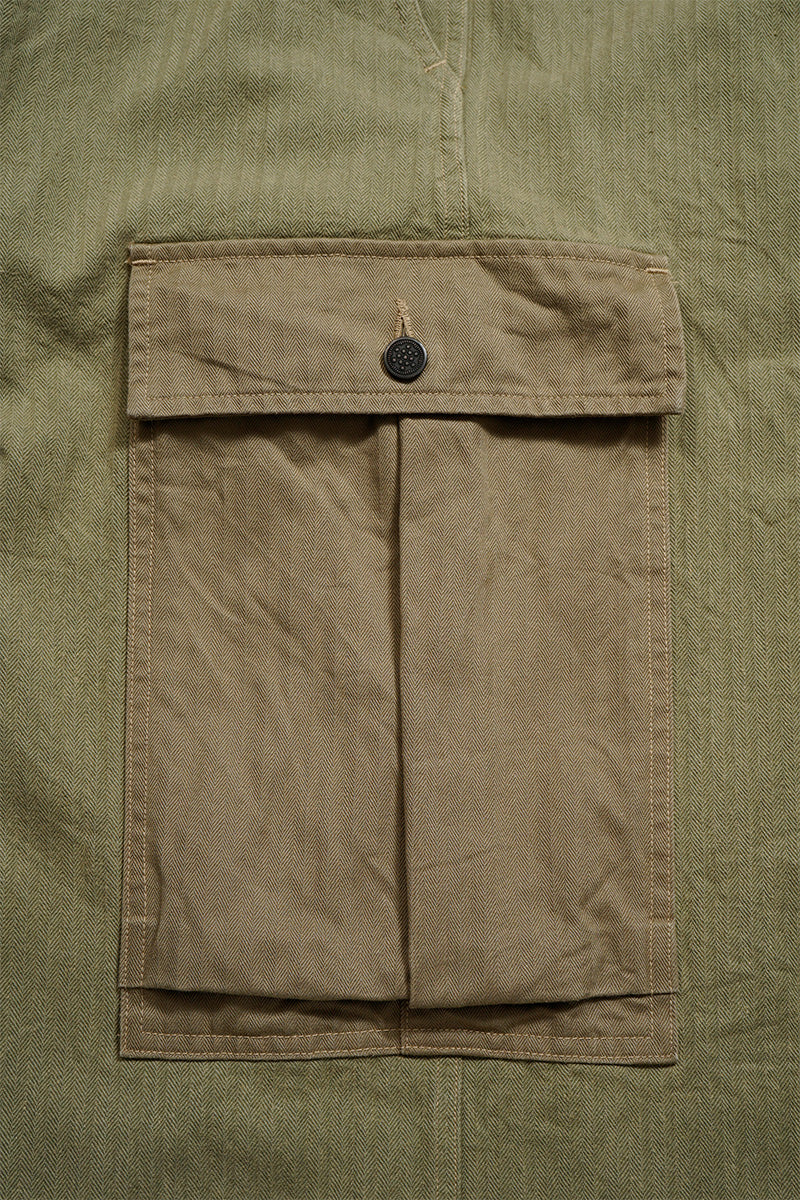 Nigel Cabourn - 40s MONKEY PANT - MIX HERRINGBONE