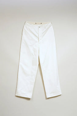 Nigel Cabourn - BASIC CHINO PANT - WHITE