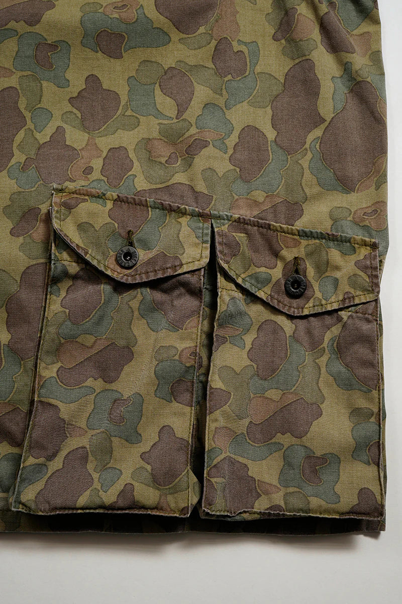 Nigel Cabourn - PULLOVER FISHING VEST - DUCK HUNTER CAMO