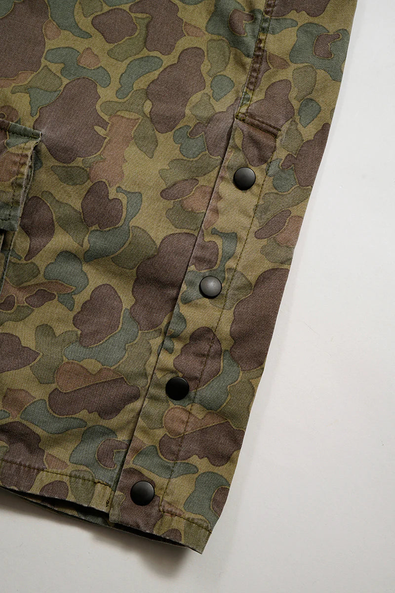 Nigel Cabourn - PULLOVER FISHING VEST - DUCK HUNTER CAMO