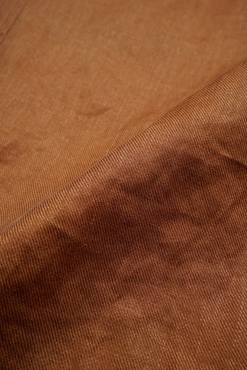 Nigel Cabourn - FISHERMAN COAT KAKISHIBU LINEN