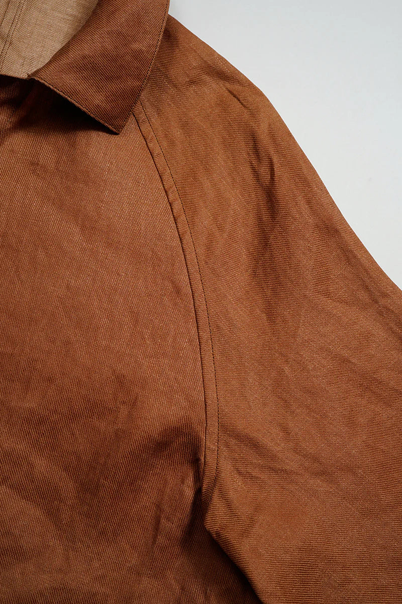 Nigel Cabourn - FISHERMAN COAT KAKISHIBU LINEN