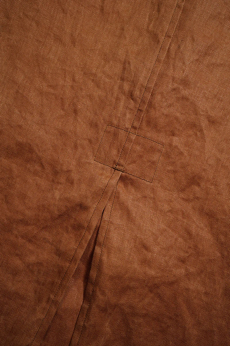 Nigel Cabourn - FISHERMAN COAT KAKISHIBU LINEN