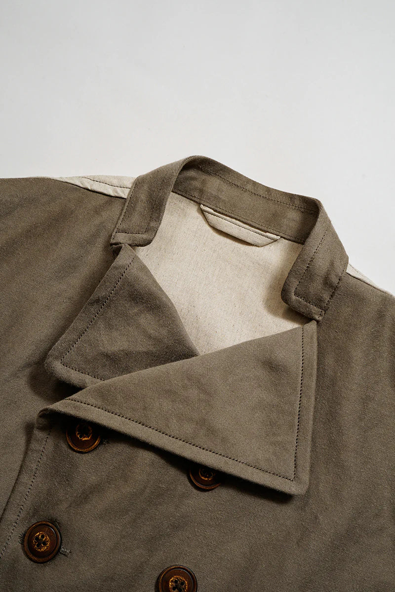 Nigel Cabourn - FISHERMAN VEST - KURE KAKISHIBU