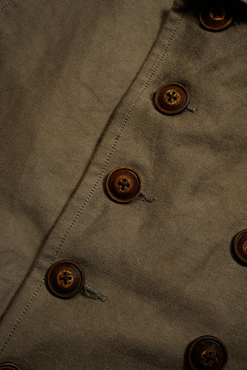 Nigel Cabourn - FISHERMAN VEST - KURE KAKISHIBU