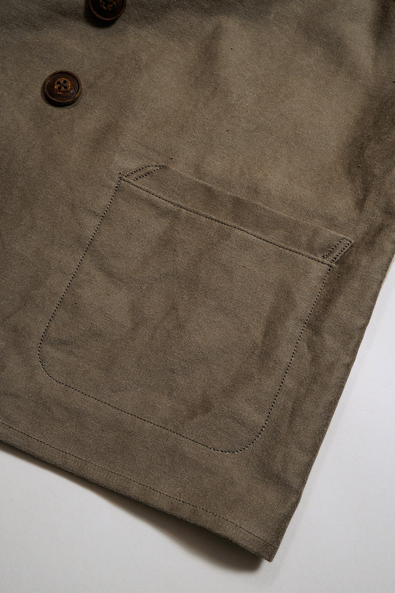 Nigel Cabourn - FISHERMAN VEST - KURE KAKISHIBU