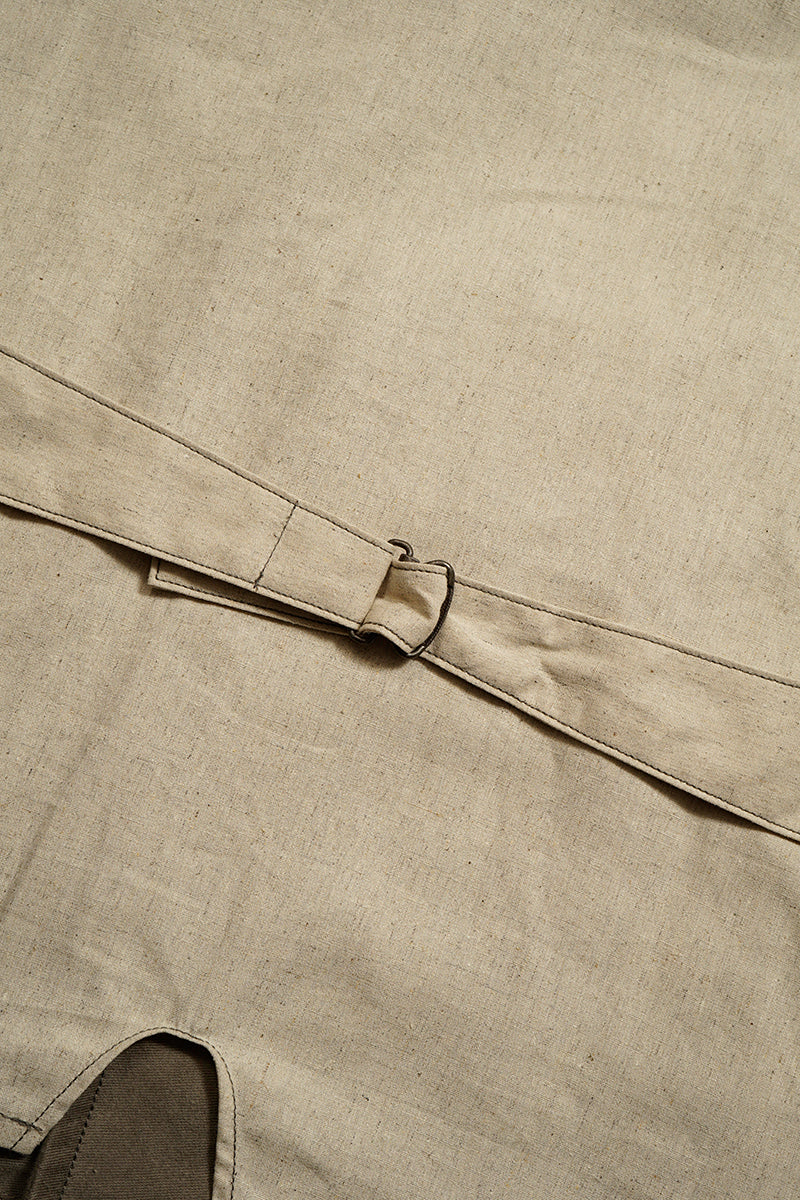 Nigel Cabourn - FISHERMAN VEST - KURE KAKISHIBU