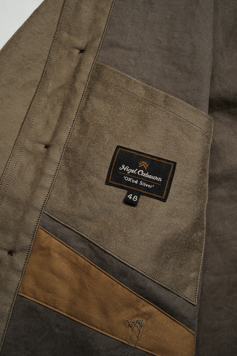 Nigel Cabourn - FISHERMAN JACKET - KURE KAKISHIBU