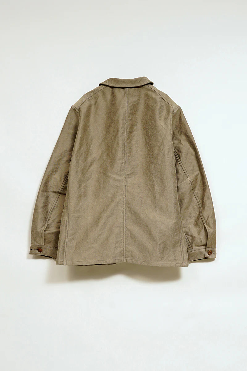 Nigel Cabourn - FISHERMAN JACKET - KURE KAKISHIBU