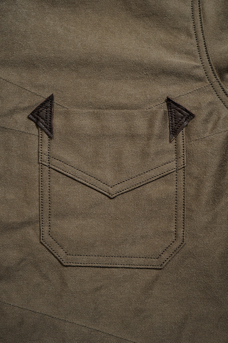 Nigel Cabourn - FISHERMAN JACKET - KURE KAKISHIBU