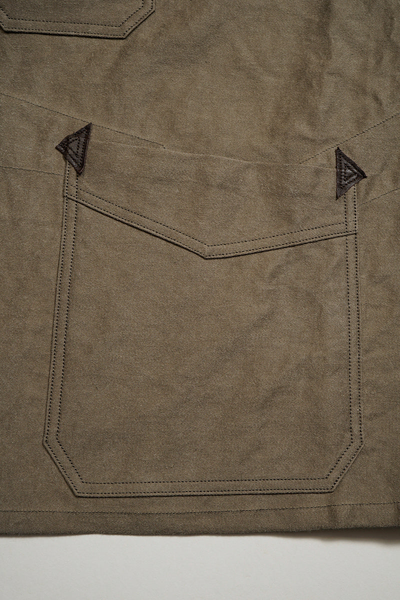 Nigel Cabourn - FISHERMAN JACKET - KURE KAKISHIBU