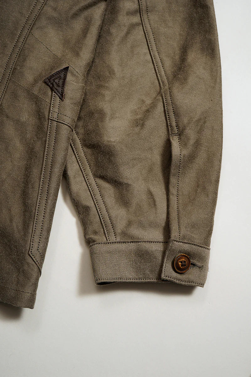 Nigel Cabourn - FISHERMAN JACKET - KURE KAKISHIBU