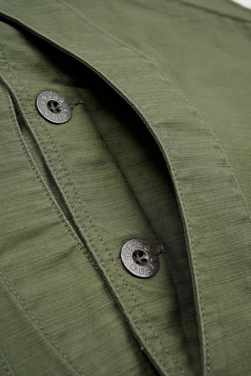 Nigel Cabourn - V01 WORK SUIT VEST - SLUB SATEEN